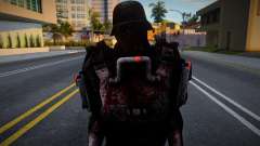 Skin De Blackguard De Wolfenstein für GTA San Andreas