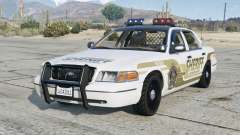 Ford Crown Victoria Sheriff Cararra pour GTA 5