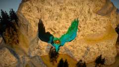Mod Convertirse en Pajaro GTA V Falco Free fire für GTA San Andreas