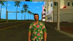 Tommy Skin Green Flowers für GTA Vice City