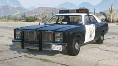 Bravado Greenwood Highway Patrol Raisin Black für GTA 5