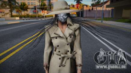 Skin De Kuchisake Onna Con Tapabocas pour GTA San Andreas