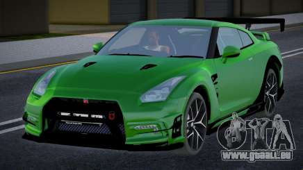 Nissan GT-R35 Evil für GTA San Andreas