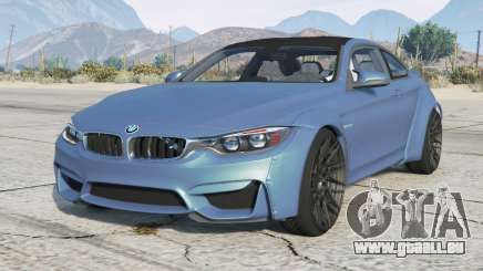 BMW M4 Coupe Wide Body (F82) 2014 pour GTA 5