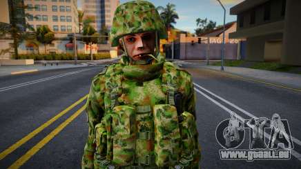 Skin Del Tío Gilipollas De Cj Con Traje Militar für GTA San Andreas