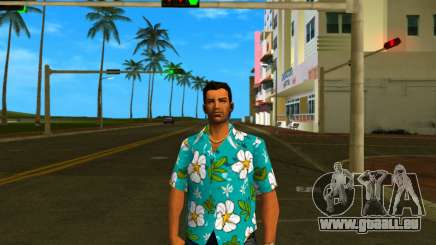 Tommy Skin Flowers pour GTA Vice City