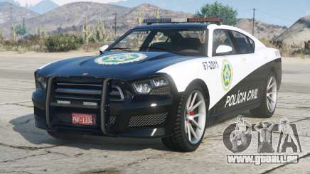 Bravado Buffalo S Policia für GTA 5