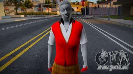 Serbian Dancing Lady skin 1 pour GTA San Andreas