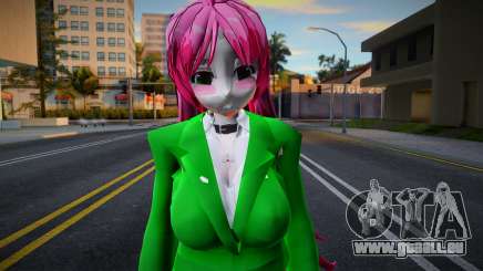Skin de Moka Akashiya de manga y anime Rosario V für GTA San Andreas