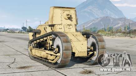 Renault FT Peach-Yellow pour GTA 5