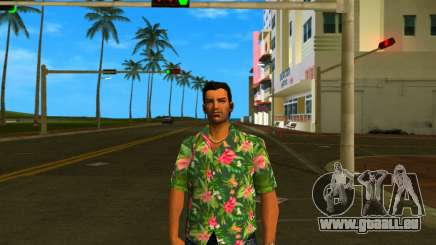 Tommy Skin Green Flowers pour GTA Vice City