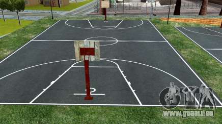 Neue Texturen für den Basketballplatz für GTA San Andreas