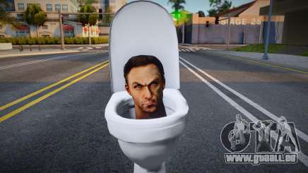 Skin De Skibidi Toilet Cabeza De Nick Left 4 Dea pour GTA San Andreas