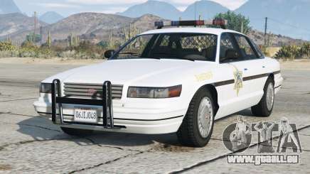 Vapid Stanier Blaine County Sheriff pour GTA 5