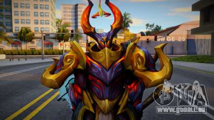 Skin Infernal De Mordekaiser Con Armas pour GTA San Andreas