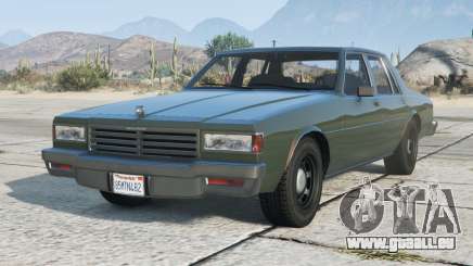 Declasse Brigham Unmarked Police pour GTA 5