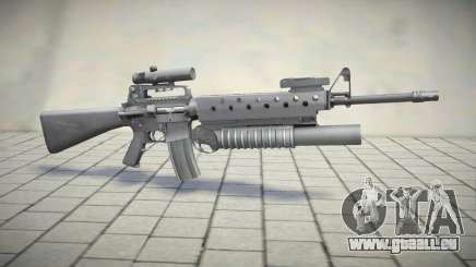 M16 (M203&CScope) pour GTA San Andreas