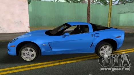 Chevrolet Covette Z06 TT Black Revel pour GTA Vice City