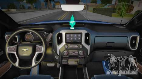Chevrolet Silverado 2023 RST Blue für GTA San Andreas