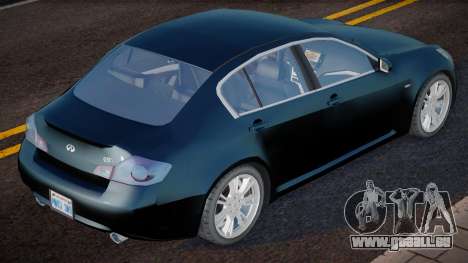 Infinity G37 Sedan pour GTA San Andreas