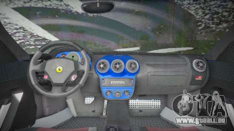 Ferrari F430 Snow Ukr Plate für GTA San Andreas