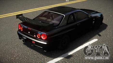Nissan Skyline R34 GTR ES V1.1 pour GTA 4
