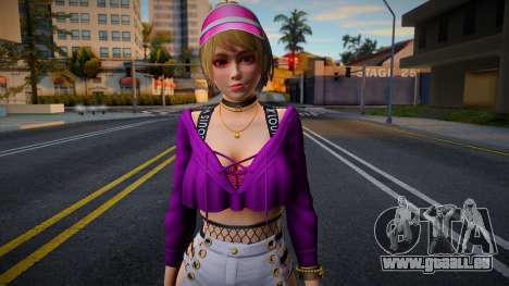 DOAXVV Yukino - Gal Outfit (Rollable Hoodie) LV für GTA San Andreas