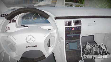 Mercedes Benz W210 E55 96 Interior - Gray Orion pour GTA San Andreas