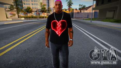 Heart T-Shirt pour GTA San Andreas