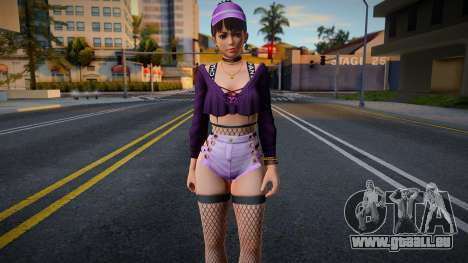 DOAXVV Leifang - Gal Outfit (Rollable Hoodie) Ch für GTA San Andreas