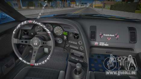 Toyota Supra VeilSide Details für GTA San Andreas