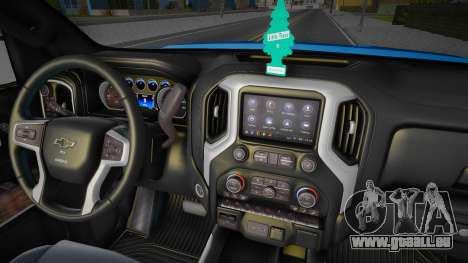 Chevrolet Silverado RST Single Cab 2021 pour GTA San Andreas