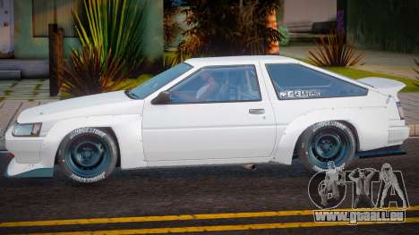 Toyota Corolla Levin AE86 White für GTA San Andreas