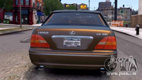 Lexus LS430 Problems Fixed-News Added für GTA 4