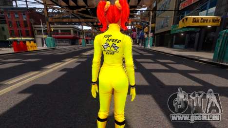 Redhead Juliet Starling in sport rider outfit für GTA 4