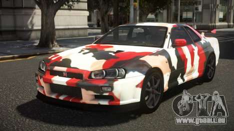 Nissan Skyline R34 XR-Z S14 pour GTA 4