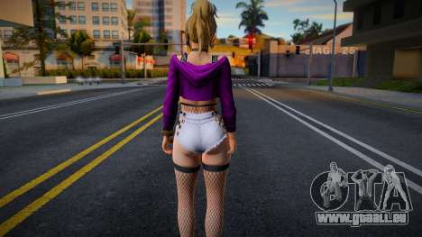 DOAXVV Yukino - Gal Outfit (Rollable Hoodie) LV für GTA San Andreas