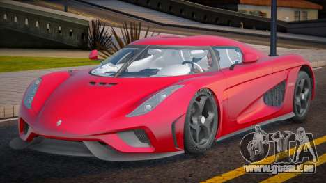 Koenigsegg Regera Rocket pour GTA San Andreas