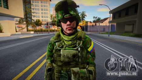 Soldado Del Ejercito De Colombia pour GTA San Andreas
