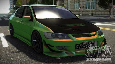 Mitsubishi Lancer Evolution 8 WR V1.2 pour GTA 4