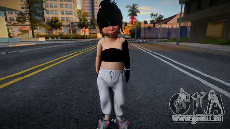 Baby Gangsta Girl für GTA San Andreas