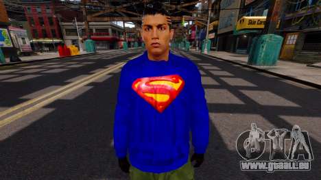 CR7 Cristiano Ronaldo Skin für GTA 4