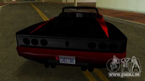 Updated - Cheetah Retextured GTA VC 2.0 pour GTA Vice City