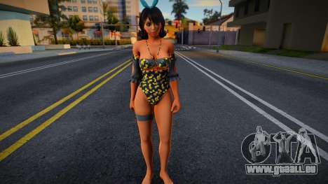 Josie Rizal in a sexy Simpsons swimsuit pour GTA San Andreas