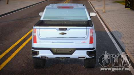 Chevrolet Silverado 2023 RST Grey pour GTA San Andreas