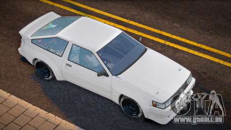 Toyota Corolla Levin AE86 White pour GTA San Andreas