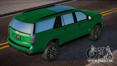 Cadillac Escalade Sport 2023 Green pour GTA San Andreas