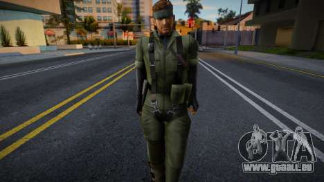 Naked Snake (with bandana and without eyepatch) pour GTA San Andreas