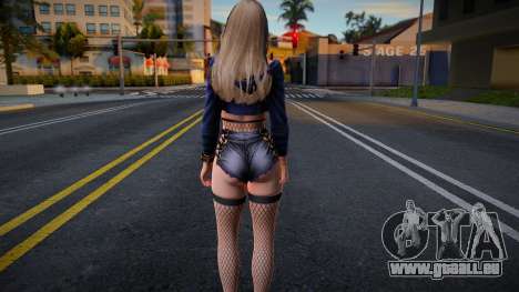 Amy - Gal Outfit (Rollable Hoodie) LV 2 pour GTA San Andreas