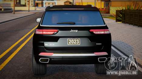 Jeep Grand Cherokee L 2023 Black für GTA San Andreas